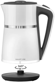 Чайник GALAXY LINE GL 0339, белый 