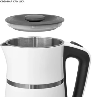 Чайник GALAXY LINE GL 0339, белый 