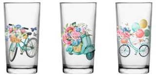 Набор стаканов ОСЗ Ода Романтика, 6 шт, 230 мл 