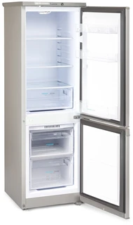 Холодильник Бирюса M418, металлик 