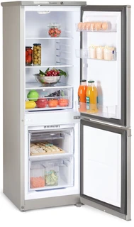 Холодильник Бирюса M418, металлик 