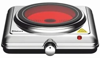 Плитка инфракрасная Sakura SA-7169S, серебристый/черный 