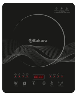 Плитка индукционная Sakura SA-7156, черный 