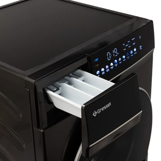 Стиральная машина с сушкой Gressel UBS603, черный 