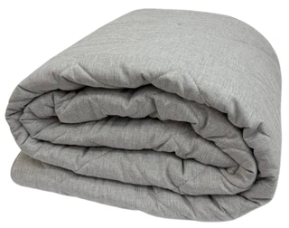 Одеяло Villata Меланж 145х205 см, Лебяжий пух/Микрофибра 