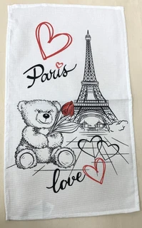 Полотенце кухонное Артемида 35х60 см, вафельное 