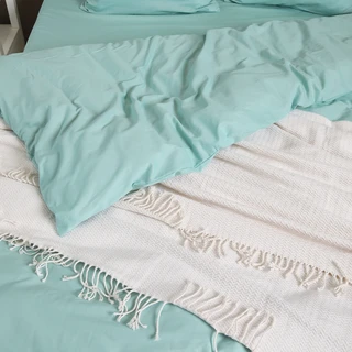 Пододеяльник Villata Мятный 150х210 см, поплин 