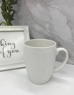 Кружка Lavenir Белье с полосками, 450 мл 