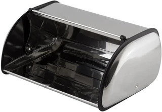 Хлебница Mallony GRANO, серебристый/черный 