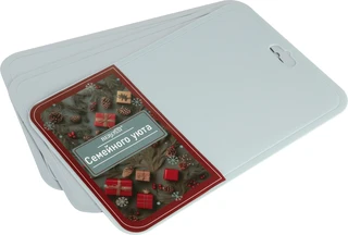 Набор досок разделочных BEROSSI Семейный уют Серая мистерия, 25х35 см, 3 шт 