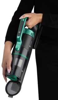 Вертикальный пылесос Leonord LE-1406, черный/зеленый 