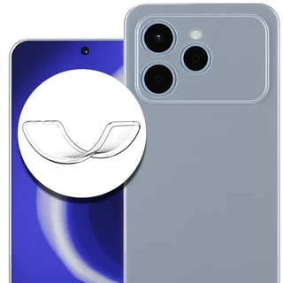 Чехол-накладка Krutoff Clear Case для Tecno Spark 40, прозрачный 