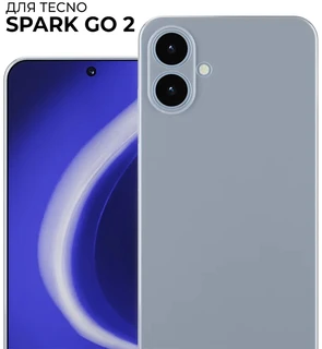 Чехол-накладка Krutoff Clear Case для Tecno Spark Go 2, прозрачный 