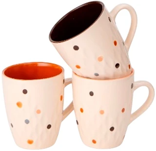 Кружка LaDina 26018/36/12, 420 мл, цвет: в ассортименте 