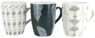 Кружка LaDina 70128/48, 340 мл, цвет: в ассортименте 