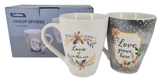 Набор кружек LaDina 70167/24, 2 шт 