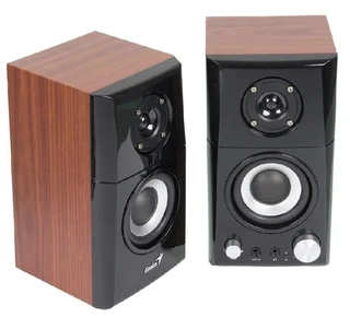 Колонки Genius SP-HF500A II, коричневый 