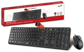 Комплект проводной Genius SlimStar C126 