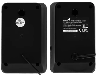 Колонки 2.0 Genius SP-125U, черный 