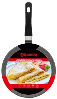 Сковорода блинная Sakura серия Каменная SA-FB03-24, 24 см 