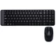 Комплект (клавиатура + мышь) беспроводной Logitech Wireless Desktop MK220 Black USB вид 1