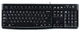 Клавиатура проводная Logitech Keyboard K120 EER Black USB вид 1