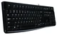 Клавиатура проводная Logitech Keyboard K120 EER Black USB вид 2