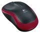 Мышь беспроводная Logitech Wireless Mouse M185 Red USB вид 2