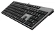 Клавиатура проводная A4Tech KD300 Silver-Black USB вид 3