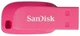 Флеш накопитель Sandisk CZ50 Cruzer Blade 16GB Pink (SDCZ50C-016G-B35PE) вид 1