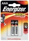 Батарейка AAA Energizer LR03-2BL MAX, 2 шт вид 1