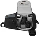 Сумка-рюкзак для фотоаппарата Lowepro Slingshot 202 AW черный текстиль, место для дополнительного объектива, крепление для штатива, внешние габариты (ВхТхД): 45х25.50х25 см вид 2