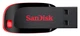 Флеш накопитель SanDisk CZ50 Cruzer Blade 64GB Black (SDCZ50-064G-B35) вид 1