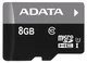 Карта памяти MicroSD A-DATA 8Gb Class 10 UHS-I + адаптер SD вид 3