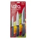 Набор ножей  LARA LR05-46, 3 предмета вид 6