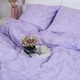 Комплект постельного белья Миланика Аметист, Евро, поплин-жаккард, наволочки 70х70 см вид 4