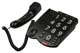 Телефон проводной Ritmix RT-520, черный вид 1