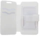 Чехол-книжка универсальный iBox Slider Universal для телефонов 3.5-4.2", белый вид 2