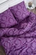 Комплект постельного белья Миланика Сапфир, 2 спальный, поплин-жаккард, наволочки 70х70 см вид 4