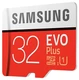 Карта памяти microSDHC Samsung EVO Plus 32GB + SD adapter (MB-MC32GA) вид 2