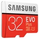 Карта памяти microSDHC Samsung EVO Plus 32GB + SD adapter (MB-MC32GA) вид 3