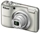Фотоаппарта Nikon CoolPix A10 серебристый вид 3