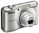 Фотоаппарта Nikon CoolPix A10 серебристый вид 4