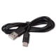 Кабель USB 2.0 Am - Type-C, 1.0м RITMIX RCC-130, Black вид 1