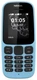 Сотовый телефон Nokia 105 Blue TA-1010 вид 2
