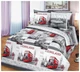 Комплект постельного белья Миланика Лондон, 2 спальный, бязь, наволочки 70х70 см вид 1