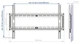 Кронштейн Kromax Ideal-1 для ТВ 32-90" вид 3