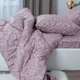 Комплект постельного белья Миланика Латте, 2 спальный, поплин-жаккард, наволочки 70х70 см вид 5
