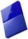 Внешний жесткий диск WD My passport 1TB Blue (WDBBEX0010BBL-EEUE) вид 1