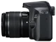 Фотоаппарат Canon EOS 4000D 18-55IS II Kit Black вид 3